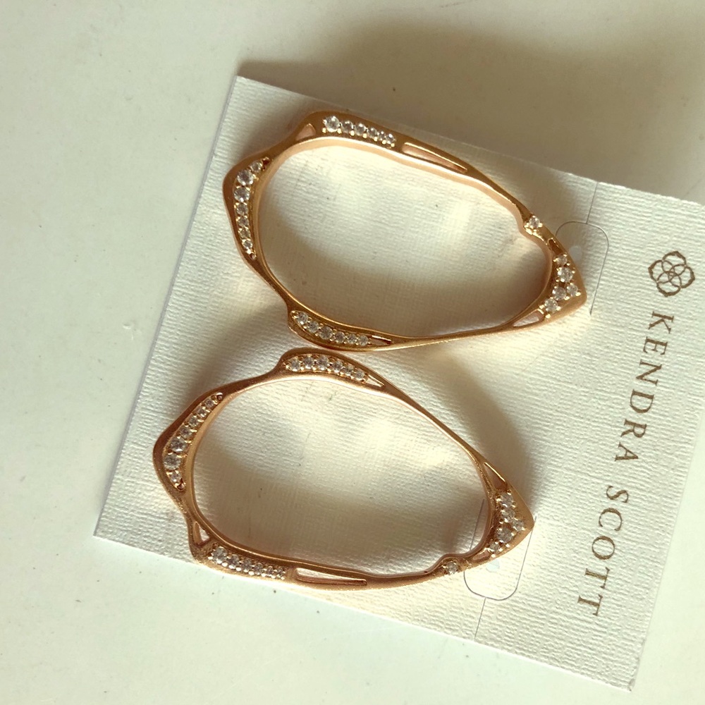 Kendra Scott Liv Earrings Rose Gold